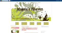 Desktop Screenshot of magdasheaven.blogspot.com