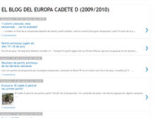 Tablet Screenshot of europacadete-d.blogspot.com