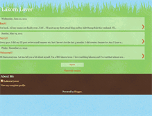Tablet Screenshot of lakornlover.blogspot.com