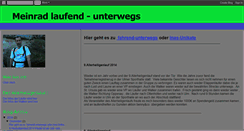 Desktop Screenshot of laufend-unterwegs.blogspot.com