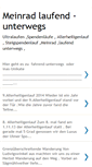 Mobile Screenshot of laufend-unterwegs.blogspot.com