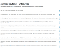 Tablet Screenshot of laufend-unterwegs.blogspot.com