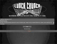 Tablet Screenshot of lunchcrunch.blogspot.com