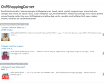 Tablet Screenshot of on9shoppingcorner.blogspot.com