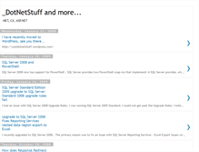 Tablet Screenshot of cooldotnetstuff.blogspot.com