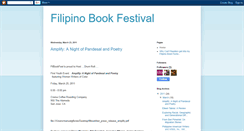 Desktop Screenshot of filipinobookfestival.blogspot.com