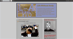 Desktop Screenshot of lifewithoutandy.blogspot.com