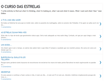 Tablet Screenshot of ocursodasestrelas.blogspot.com