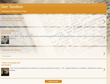 Tablet Screenshot of cementeriosanteodoro.blogspot.com