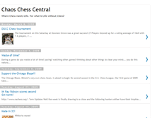 Tablet Screenshot of chaoschess.blogspot.com