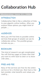Mobile Screenshot of collaborationhub.blogspot.com
