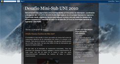 Desktop Screenshot of mini-subs-uni.blogspot.com