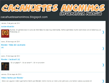 Tablet Screenshot of cacahuetesanonimos.blogspot.com