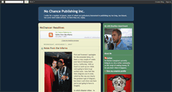 Desktop Screenshot of nochancepublishing.blogspot.com