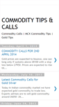 Mobile Screenshot of commodity-tips-calls.blogspot.com
