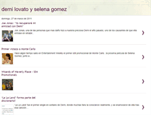 Tablet Screenshot of demilovatoyselenagomezfansonlineperu.blogspot.com