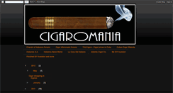 Desktop Screenshot of cigaromania.blogspot.com