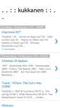 Mobile Screenshot of kukkanen-archive.blogspot.com