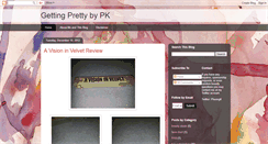 Desktop Screenshot of gettingprettybypk.blogspot.com