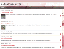 Tablet Screenshot of gettingprettybypk.blogspot.com