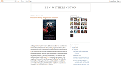 Desktop Screenshot of benwitherington.blogspot.com
