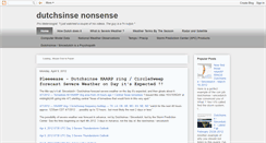 Desktop Screenshot of dutchsinse-nonesense.blogspot.com