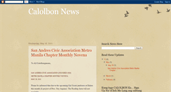 Desktop Screenshot of calolbonnews.blogspot.com