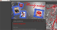 Desktop Screenshot of marikymakeup.blogspot.com