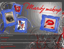 Tablet Screenshot of marikymakeup.blogspot.com