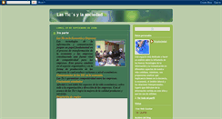 Desktop Screenshot of lasticsylasociedad.blogspot.com