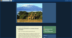 Desktop Screenshot of healthtanzania.blogspot.com