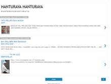 Tablet Screenshot of hanturaya57.blogspot.com