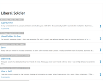 Tablet Screenshot of leftsoldier.blogspot.com