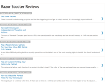 Tablet Screenshot of elecscooterreviews.blogspot.com