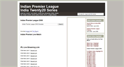 Desktop Screenshot of livecricketmatchindia.blogspot.com