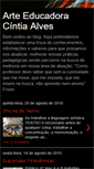 Mobile Screenshot of cintiavp.blogspot.com