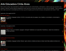 Tablet Screenshot of cintiavp.blogspot.com