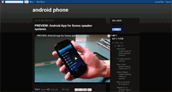 Desktop Screenshot of androidphoneapp.blogspot.com