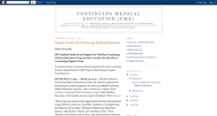 Desktop Screenshot of continuing-medical-education-cme.blogspot.com