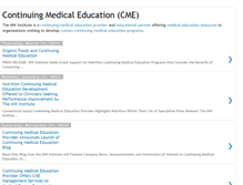 Tablet Screenshot of continuing-medical-education-cme.blogspot.com