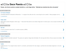 Tablet Screenshot of docepoesia.blogspot.com