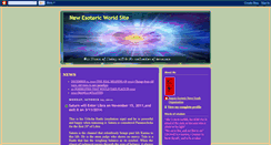 Desktop Screenshot of newesotericworldsite.blogspot.com