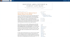 Desktop Screenshot of familylawhouston.blogspot.com