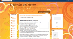 Desktop Screenshot of elrincondelviento.blogspot.com