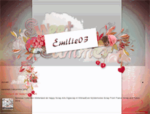 Tablet Screenshot of emilie03scrap.blogspot.com