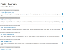 Tablet Screenshot of feriedanmark.blogspot.com