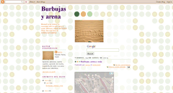 Desktop Screenshot of burbujasyarena.blogspot.com