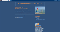 Desktop Screenshot of mvwatersports.blogspot.com