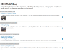 Tablet Screenshot of greensawdesign.blogspot.com