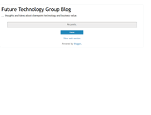 Tablet Screenshot of futuretechnologygroup.blogspot.com